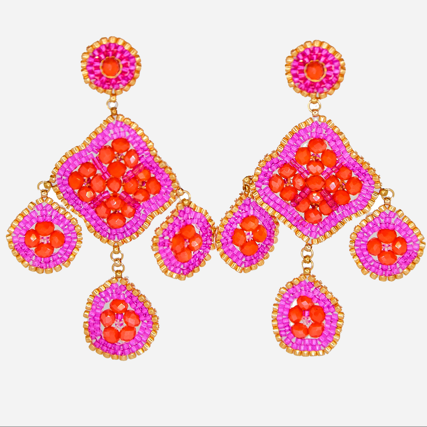 Cleopatra - pink/orange