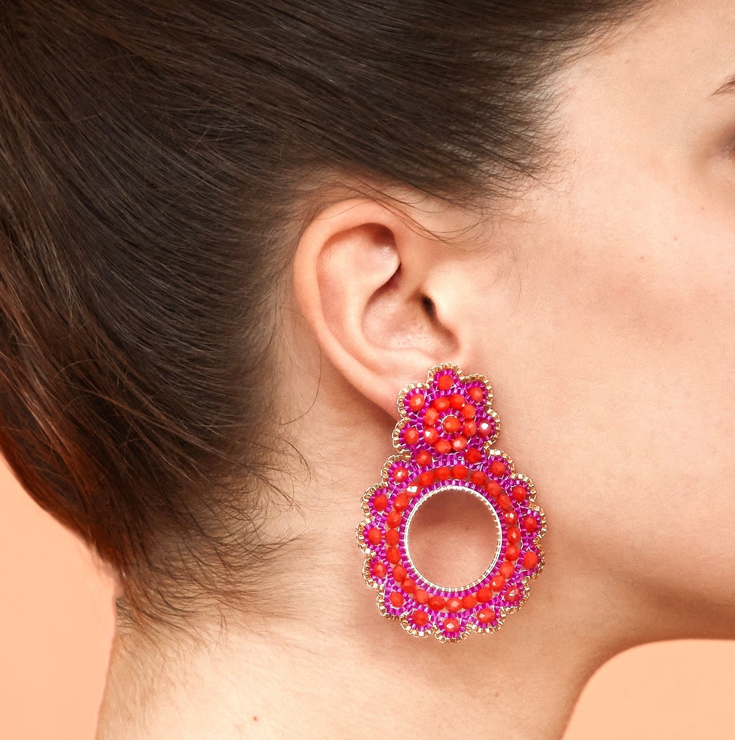 Maria Theresia - pink/orange