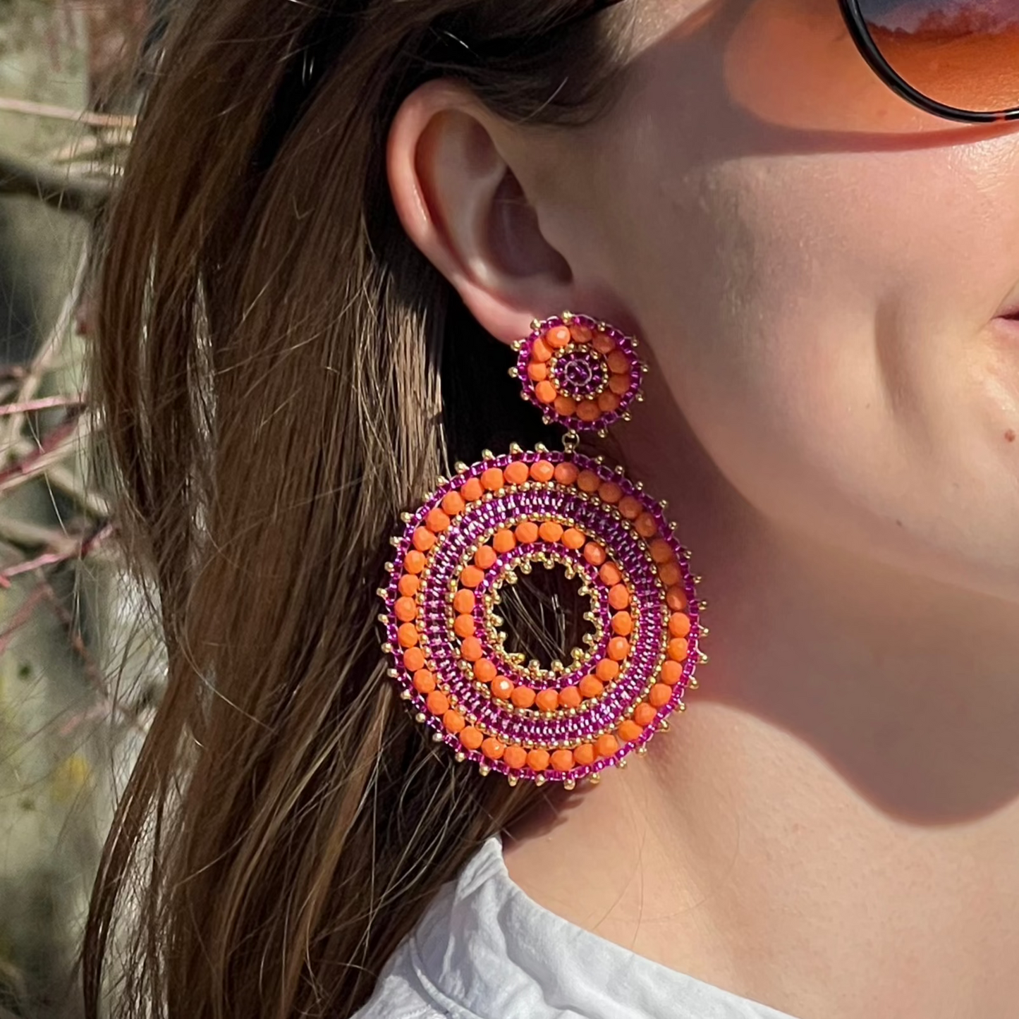 Franziska - Pink and Orange