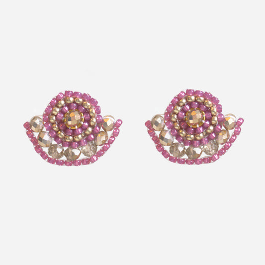 Fancy Fan - Golden Raspberry
