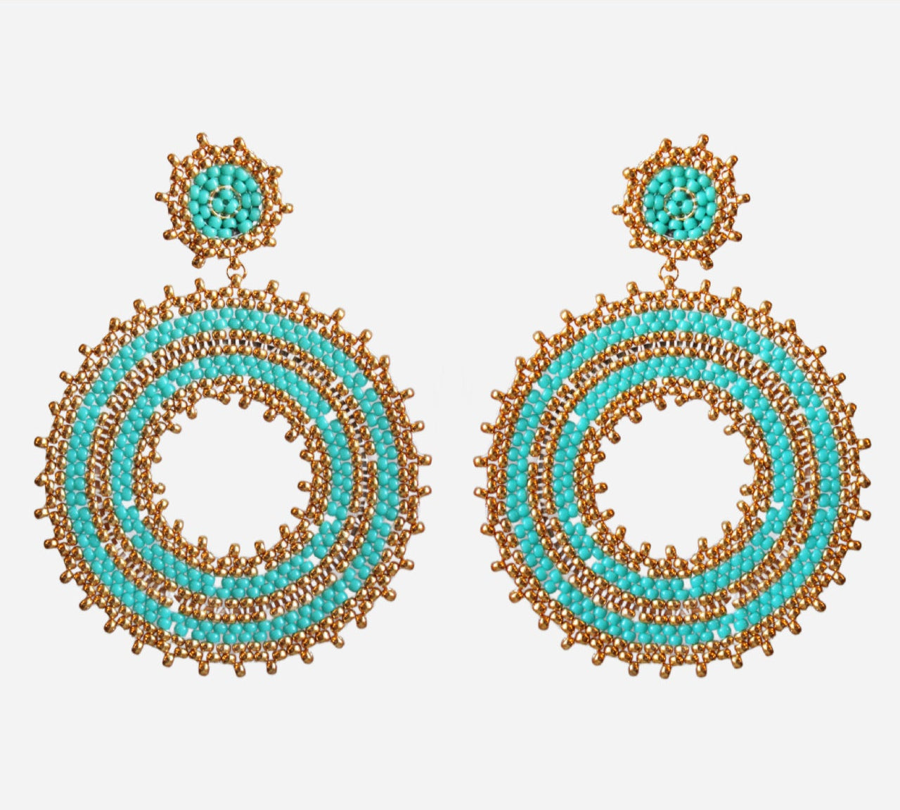 Franziska - Turquoise and Gold