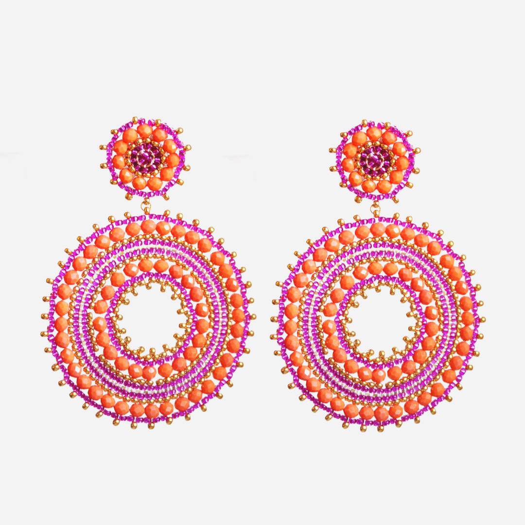 Franziska - Pink and Orange