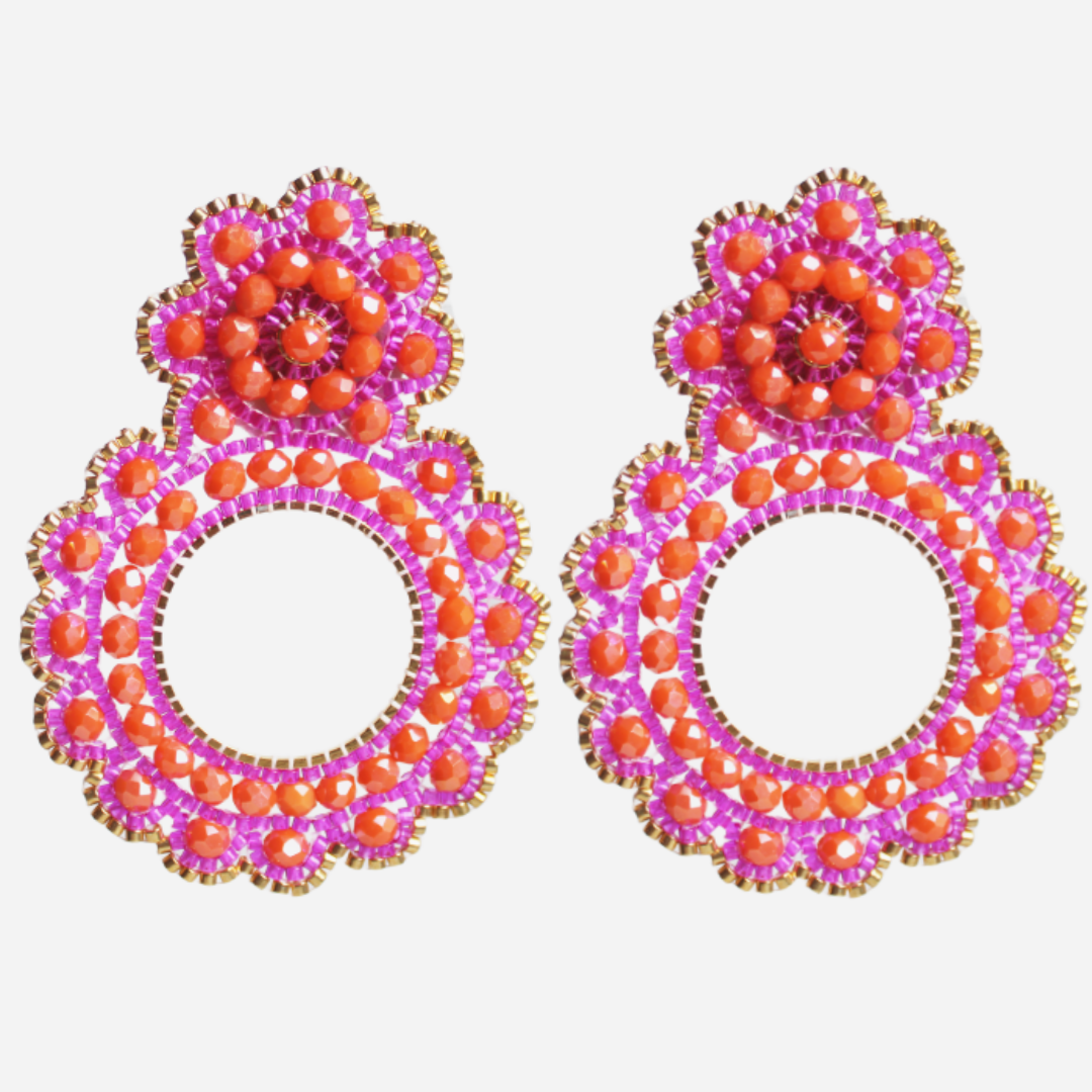 Maria Theresia - pink/orange